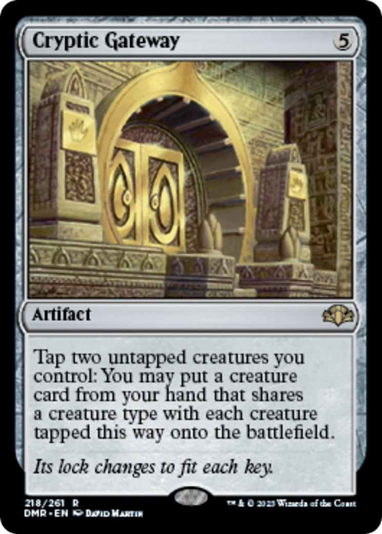 Image for Cryptic Gateway (218) - Magic: The Gathering