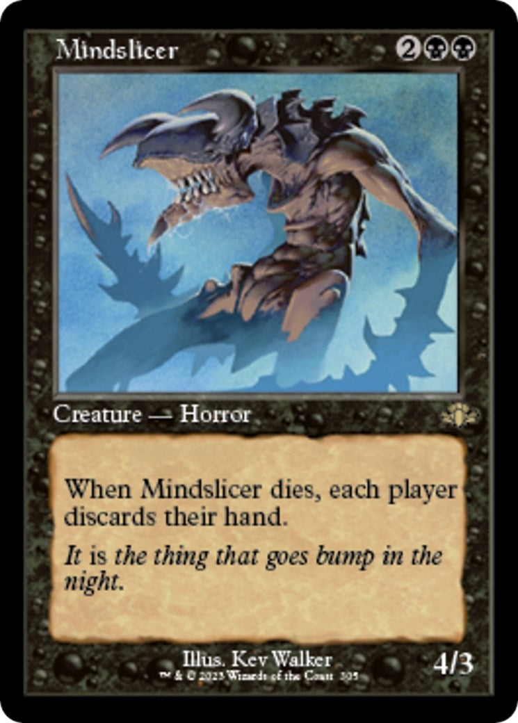 Image for Mindslicer (Retro Frame) (305) - Magic: The Gathering
