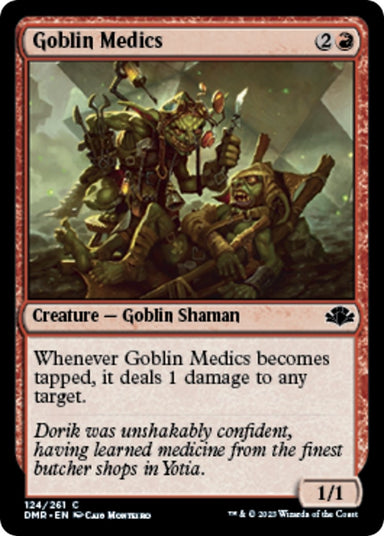 Image for Goblin Medics (124) - Magic: The Gathering