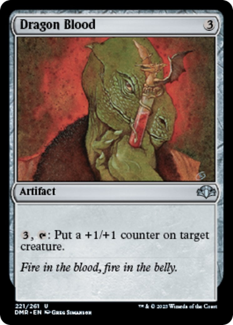 Image for Dragon Blood (221) - Magic: The Gathering