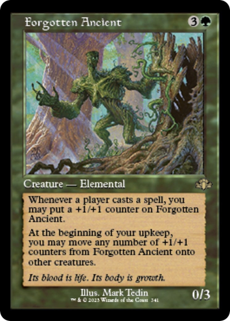 Image for Forgotten Ancient (Retro Frame) (341) - Magic: The Gathering