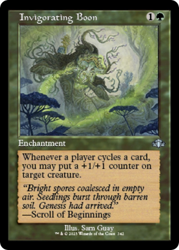 Image for Invigorating Boon (Retro Frame) (342) - Magic: The Gathering