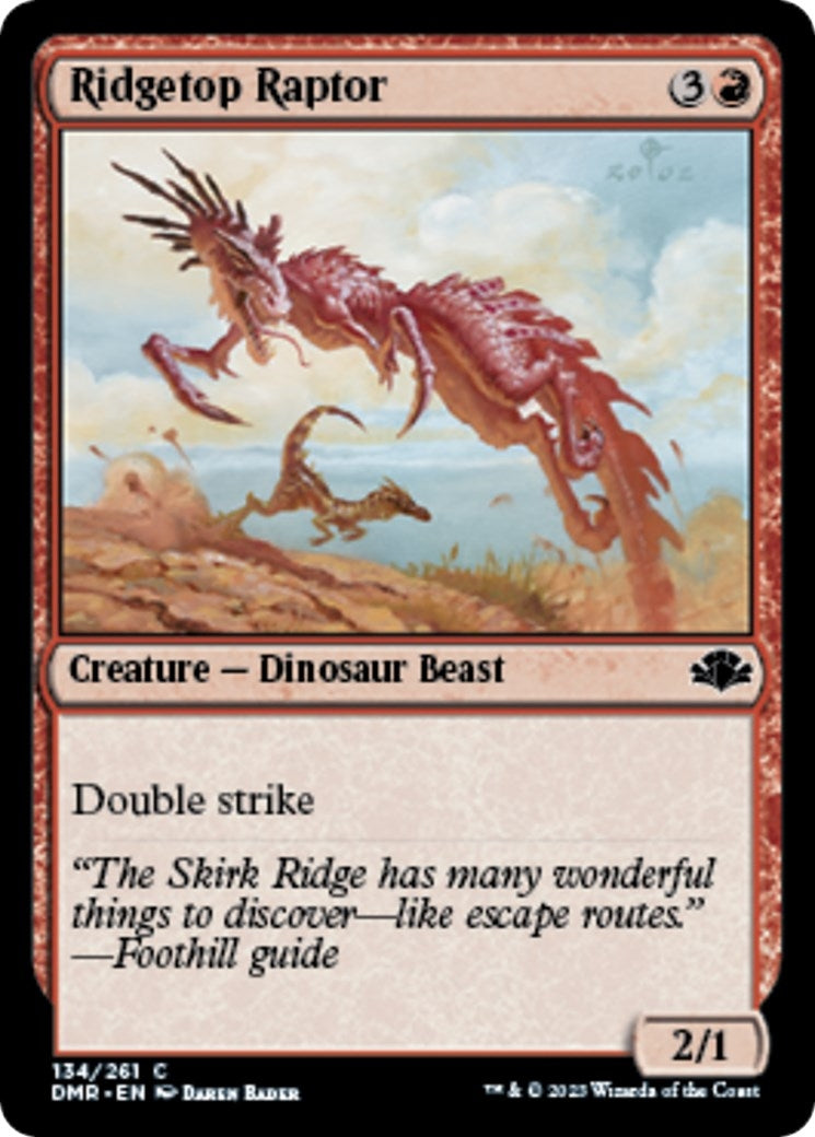 Image for Ridgetop Raptor (134) - Magic: The Gathering