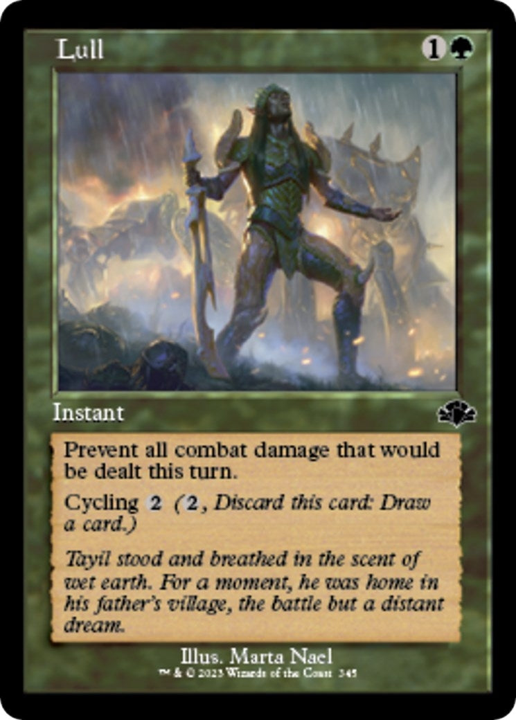 Image for Lull (Retro Frame) (345) - Magic: The Gathering