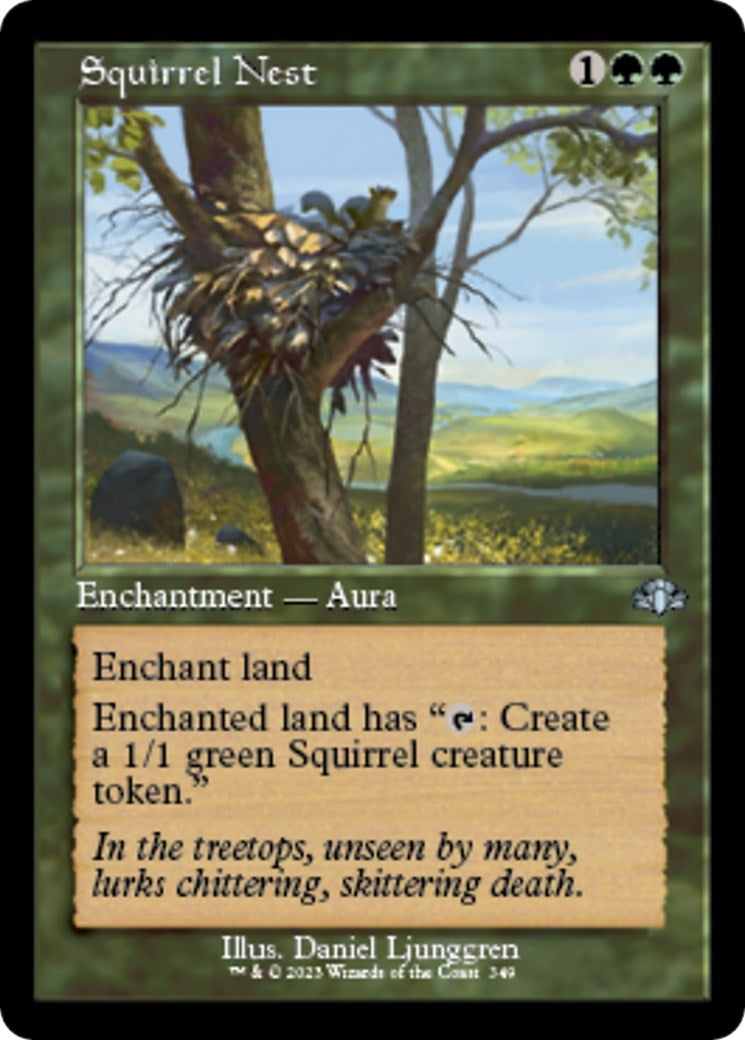Image for Squirrel Nest (Retro Frame) (349) - Magic: The Gathering