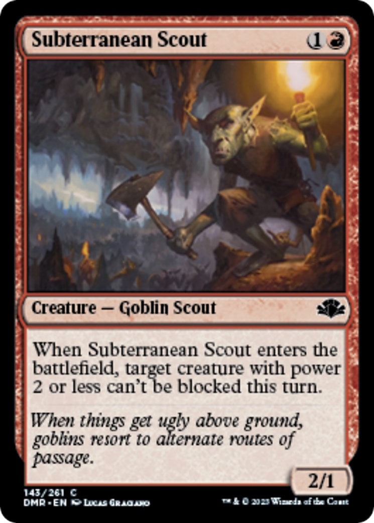 Image for Subterranean Scout (143) - Magic: The Gathering