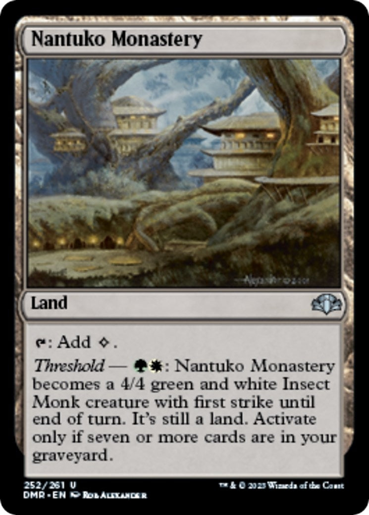 Image for Nantuko Monastery (252) - Magic: The Gathering