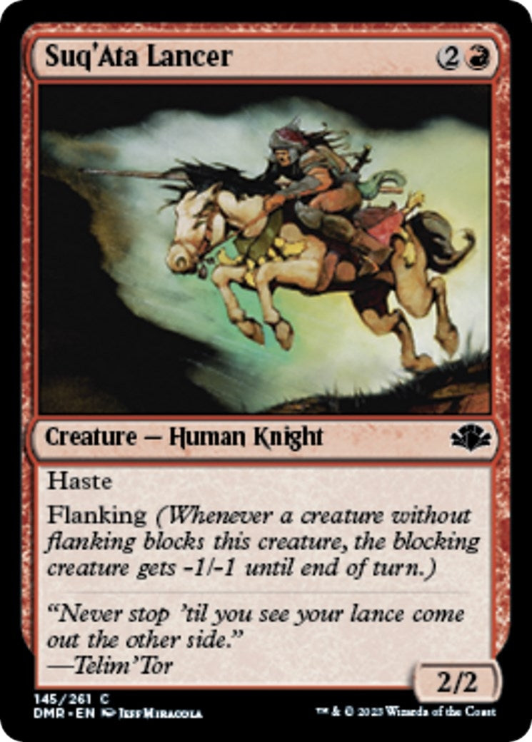 Image for Suq'Ata Lancer (145) - Magic: The Gathering