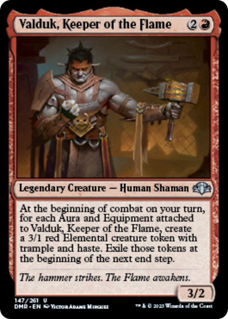 Image for Valduk, Keeper of the Flame (147) - Magic: The Gathering
