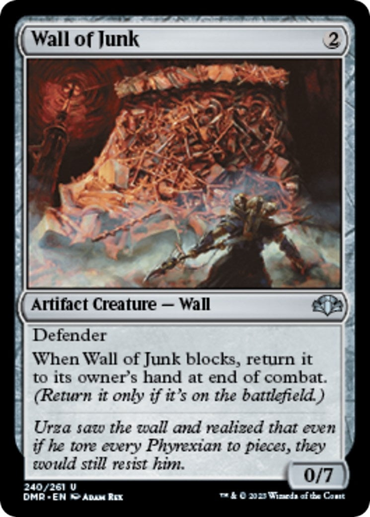 Image for Wall of Junk (240) - Magic: The Gathering