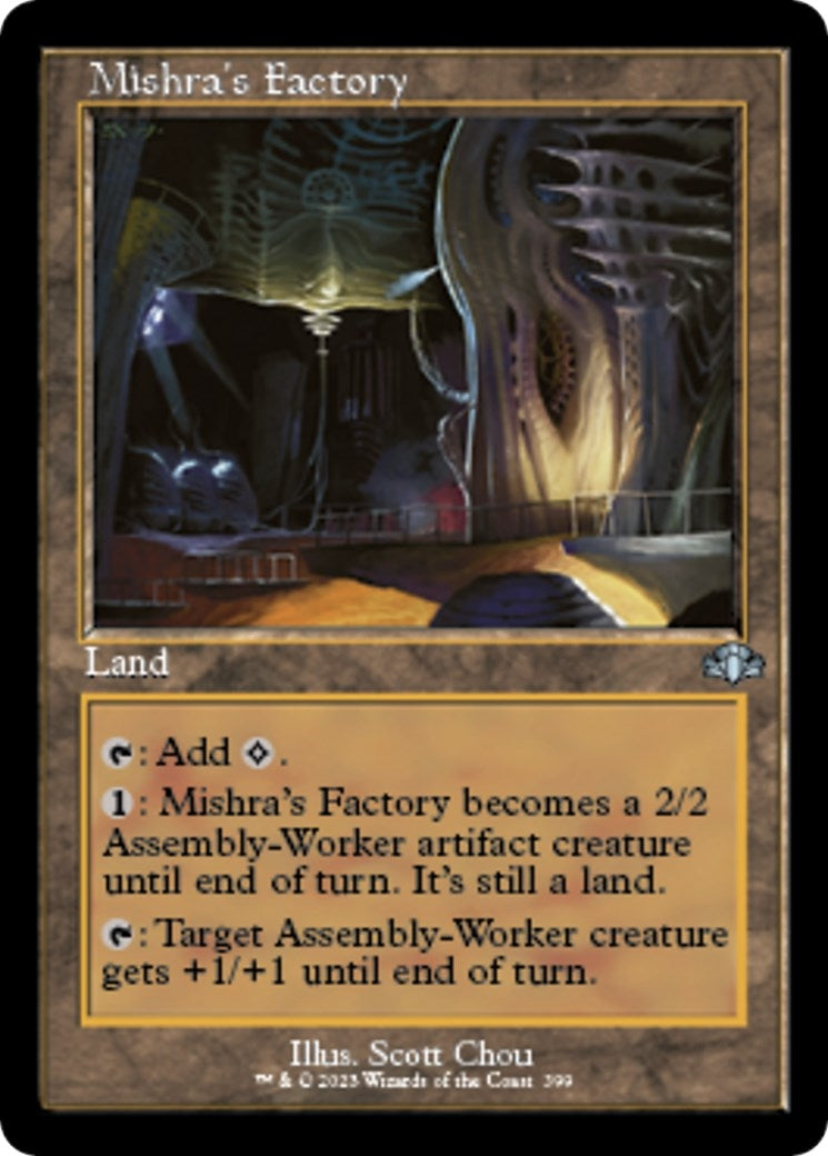 Image for Mishra's Factory (Retro Frame) (399) - Magic: The Gathering