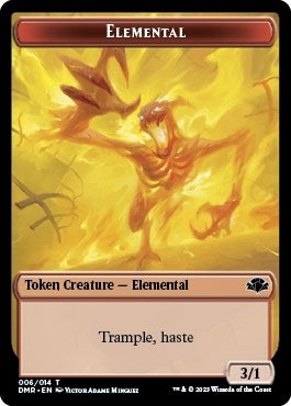 Image for Elemental Token (6) - Magic: The Gathering