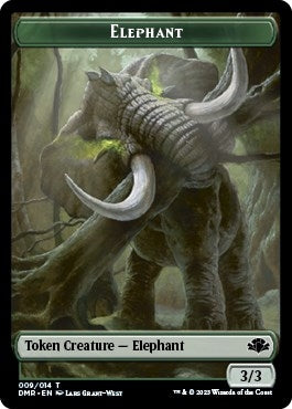 Image for Elephant Token (9) - Magic: The Gathering