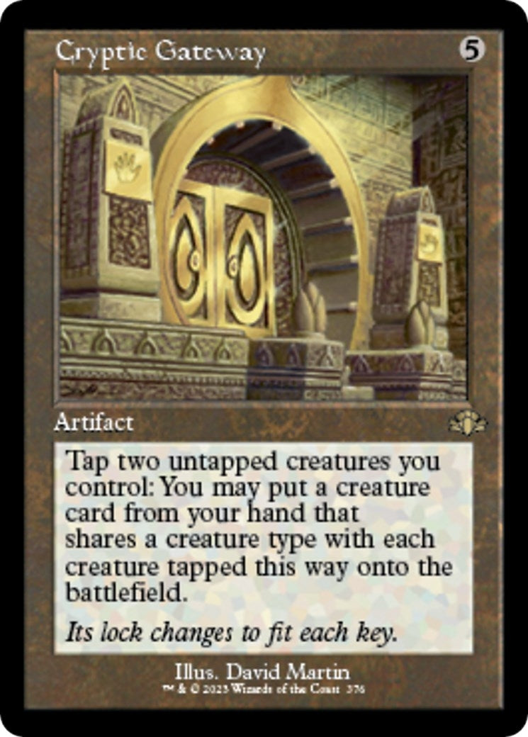 Image for Cryptic Gateway (Retro Frame) (376) - Magic: The Gathering