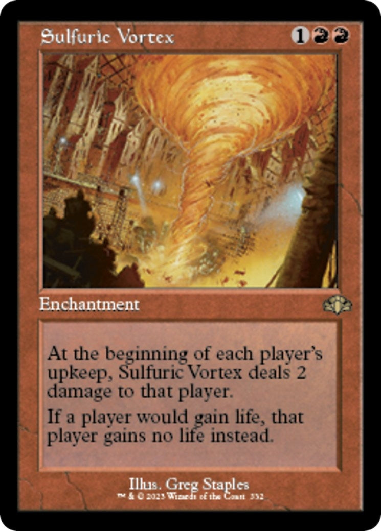 Image for Sulfuric Vortex (Retro Frame) (332) - Magic: The Gathering