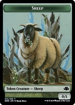 Image for Sheep Token (12) - Magic: The Gathering
