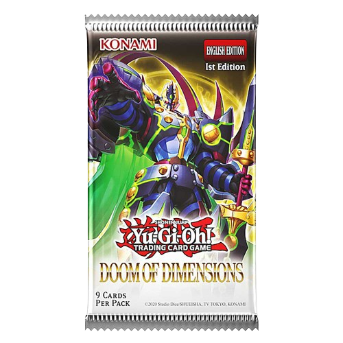 Yugioh - Doom of Dimensions Booster Pack