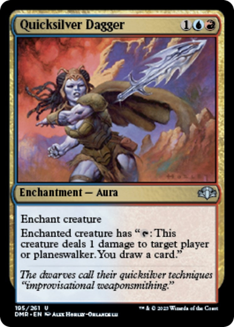 Image for Quicksilver Dagger (195) - Magic: The Gathering