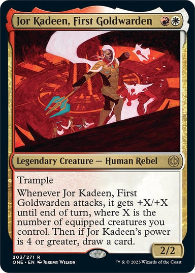 Image for Jor Kadeen, First Goldwarden (203) (Phyrexia: All Will Be One) - Magic: The Gathering