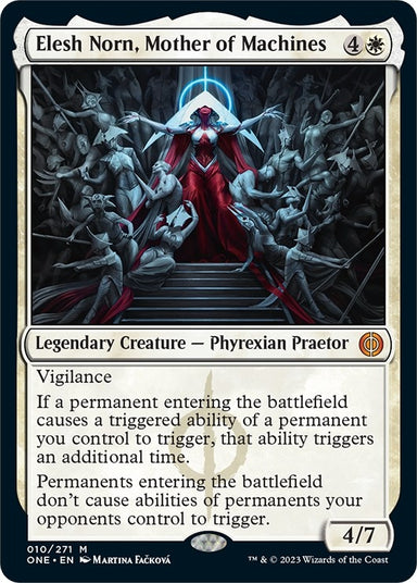 Image for Elesh Norn, Mother of Machines (10) (Phyrexia: All Will Be One) - Magic: The Gathering