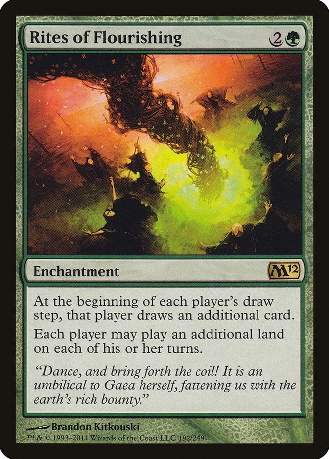 Rites of Flourishing (192) (Magic 2012 (M12))