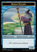 Image for Human Wizard Token (5) - Magic: The Gathering