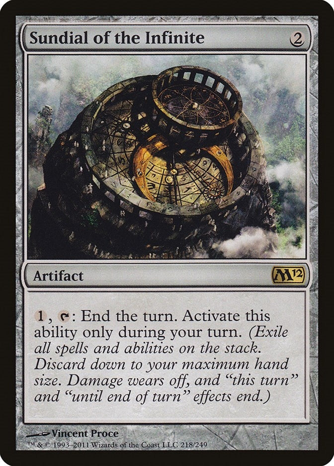 Sundial of the Infinite (218) (Magic 2012 (M12))