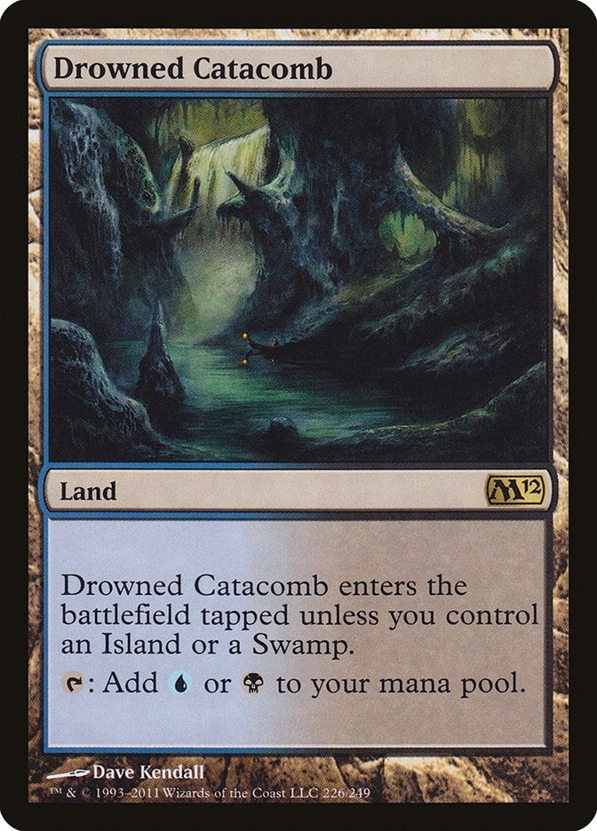 Image for Drowned Catacomb (226) (Magic 2012 (M12)) - Magic: The Gathering