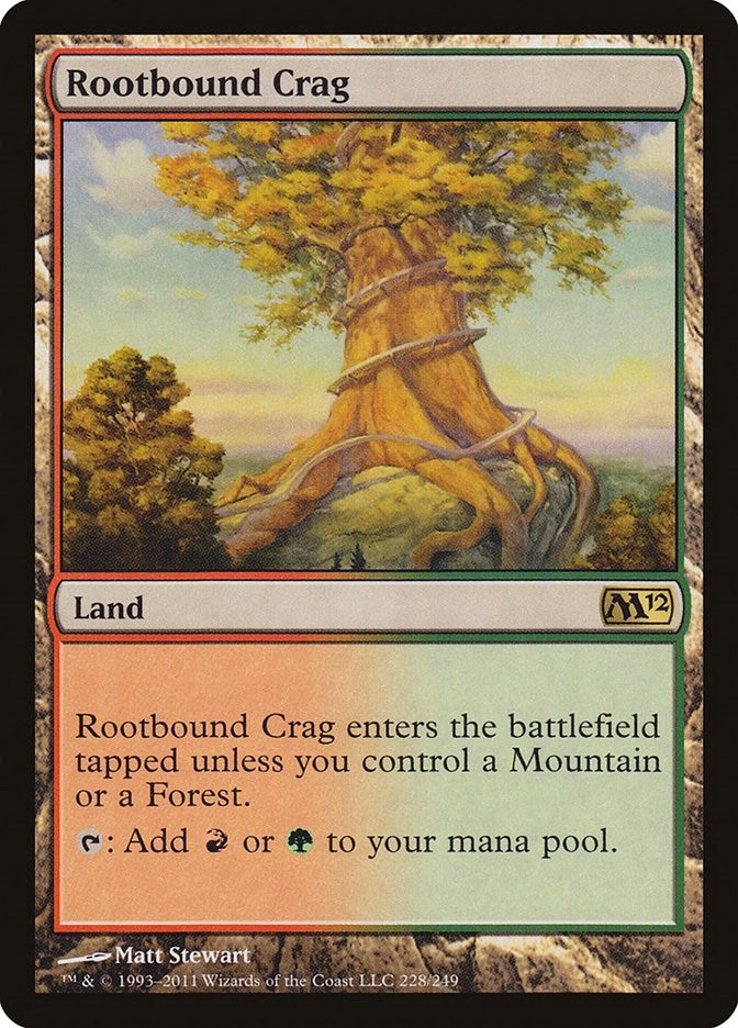 Rootbound Crag (228) (Magic 2012 (M12))