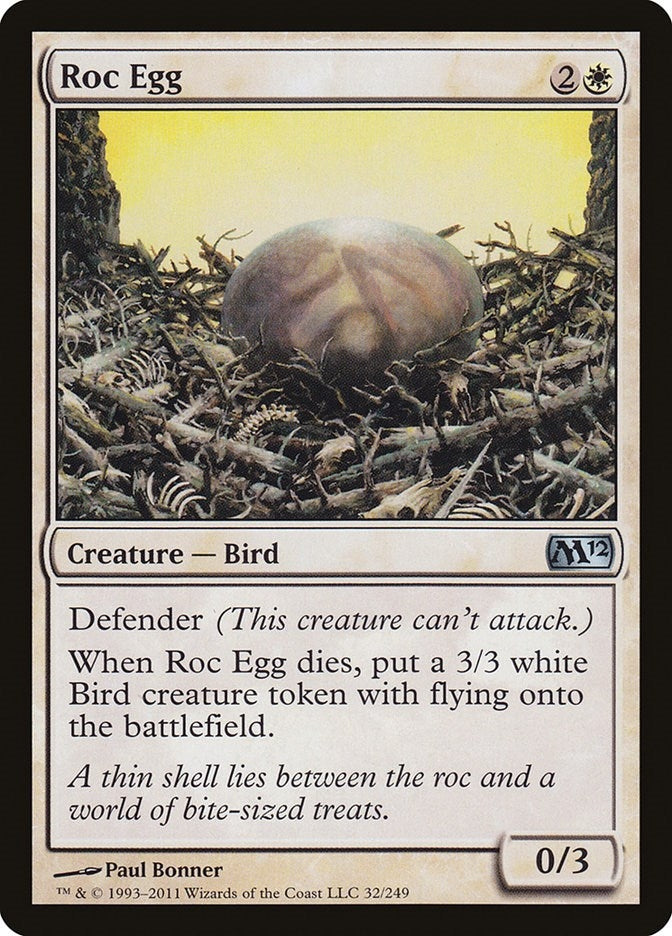 Image for Roc Egg (32) (Magic 2012 (M12)) (M12) - Magic: The Gathering