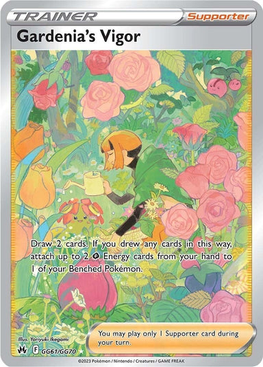 Image for Gardenia's Vigor (GG61/GG70) (Crown Zenith: Galarian Gallery) - Pokemon