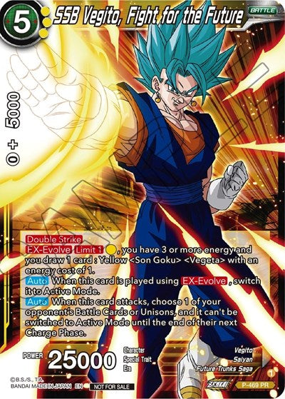 P-469  - SSB Vegito, Fight for the Future (Z03 Dash Pack)