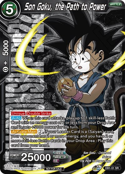 EB1-51  - Son Goku, the Path to Power (Championship 2022 Celebration Pack)