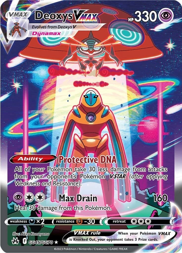 Image for Deoxys VMAX (GG45/GG70) - Pokemon