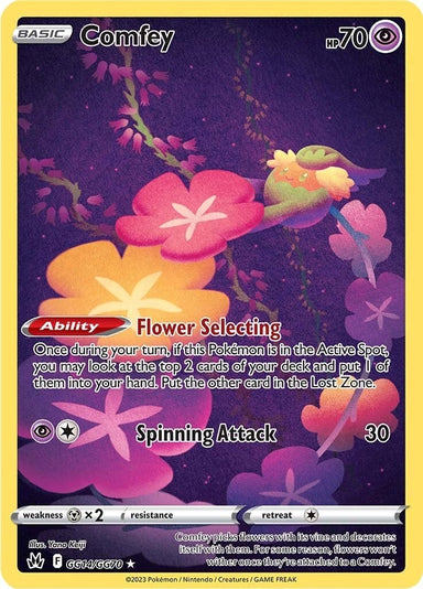 Image for Comfey (GG14/GG70) (Crown Zenith: Galarian Gallery) - Pokemon