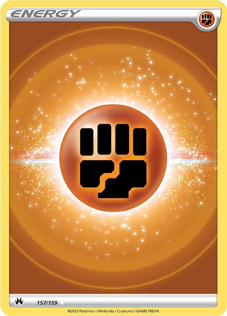 Image for Fighting Energy (Texture Full Art) (157/159) (Crown Zenith) - Pokemon
