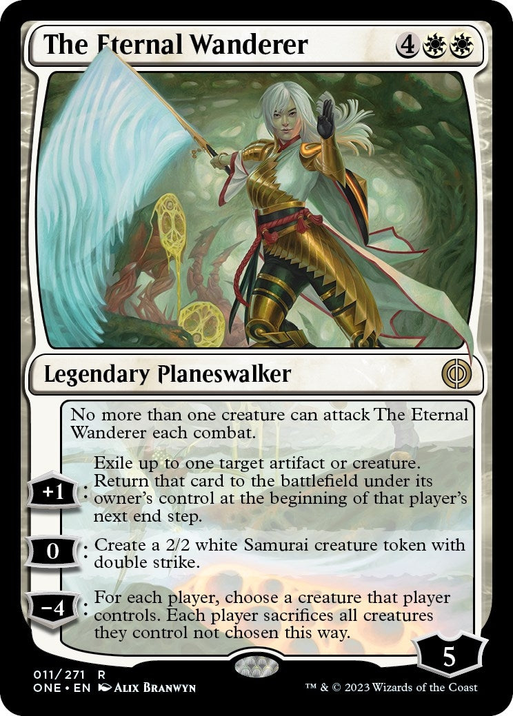 Image for The Eternal Wanderer (11) (Phyrexia: All Will Be One) - Magic: The Gathering