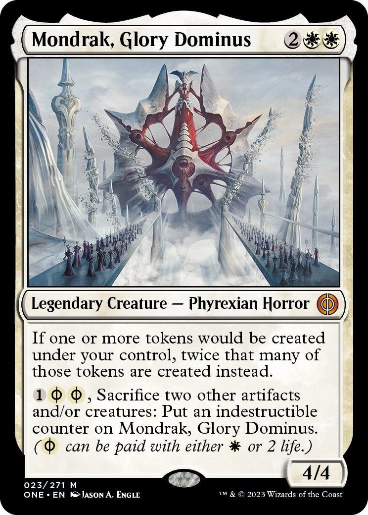 Image for Mondrak, Glory Dominus (23) (Phyrexia: All Will Be One) - Magic: The Gathering