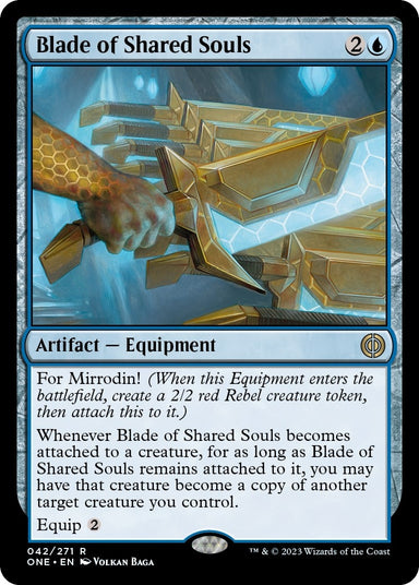 Image for Blade of Shared Souls (42) (Phyrexia: All Will Be One) - Magic: The Gathering