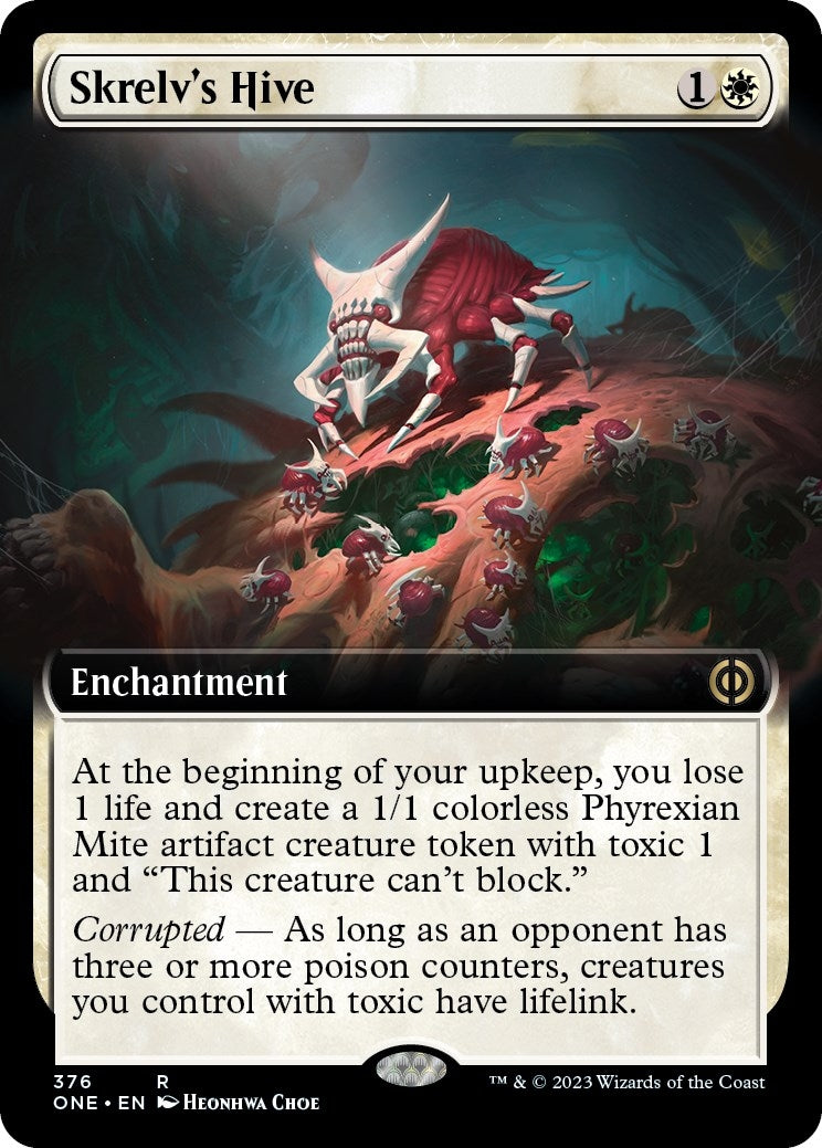 Image for Skrelv's Hive (Extended Art) (376) (Phyrexia: All Will Be One) - Magic: The Gathering