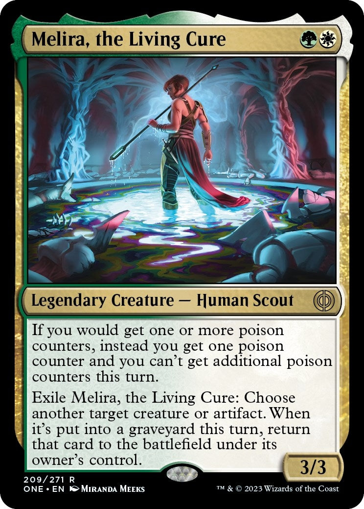 Image for Melira, the Living Cure (209) (Phyrexia: All Will Be One) - Magic: The Gathering