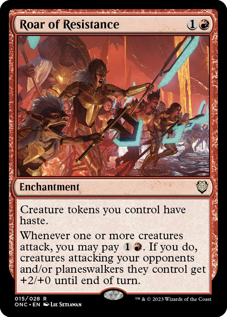 Image for Roar of Resistance (15) - Magic: The Gathering