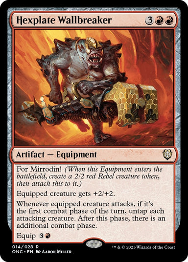 Image for Hexplate Wallbreaker (14) - Magic: The Gathering