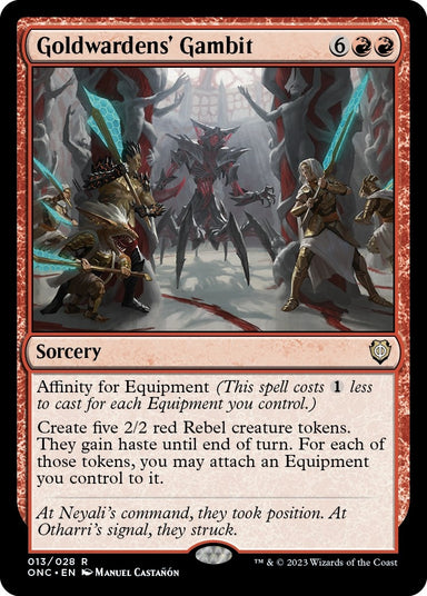 Image for Goldwardens' Gambit (13) - Magic: The Gathering
