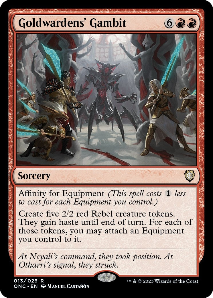 Image for Goldwardens' Gambit (13) - Magic: The Gathering
