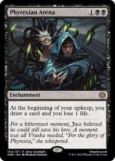 Image for Phyrexian Arena (104) (Phyrexia: All Will Be One) (ONE) - Magic: The Gathering