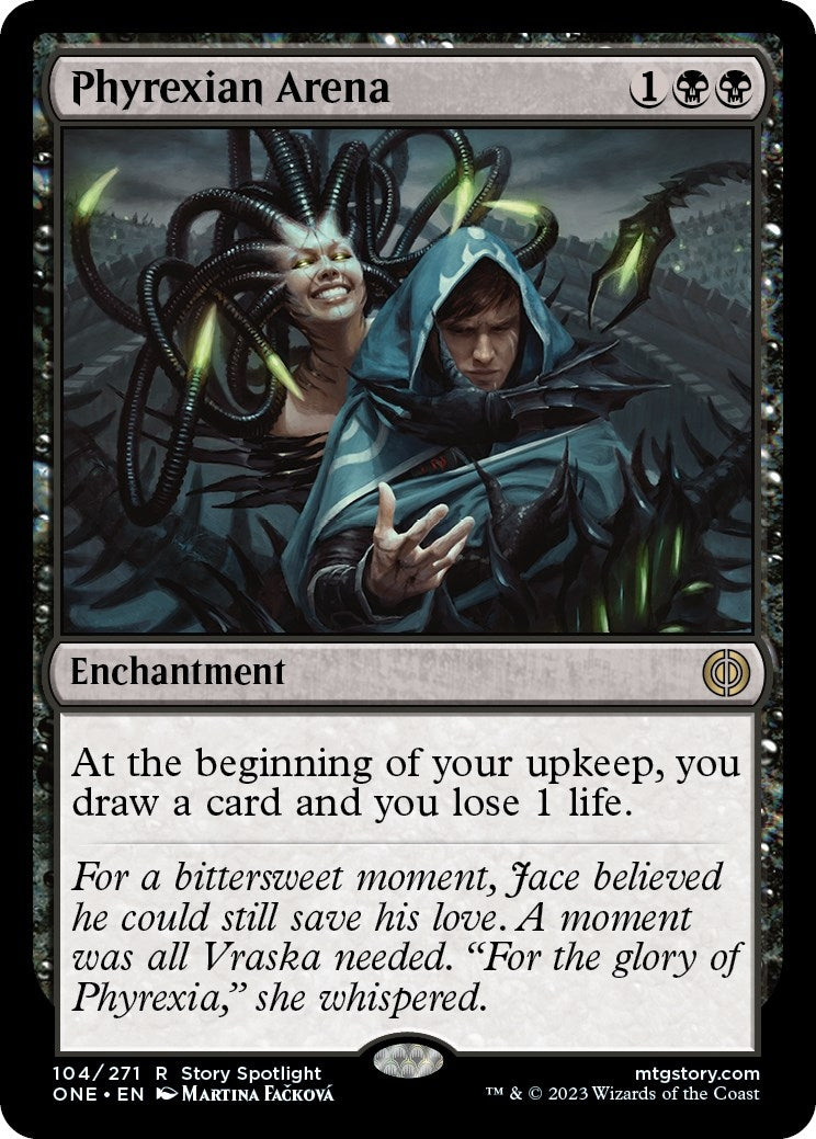Image for Phyrexian Arena (104) (Phyrexia: All Will Be One) (ONE) - Magic: The Gathering
