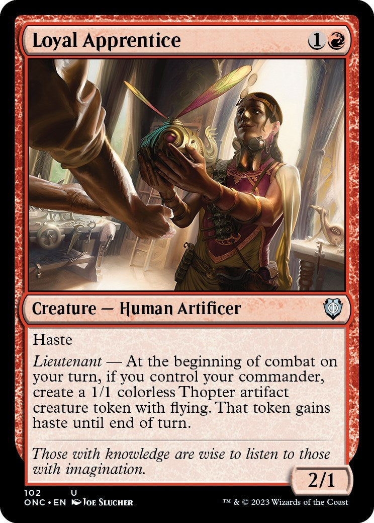 Image for Loyal Apprentice (102) - Magic: The Gathering