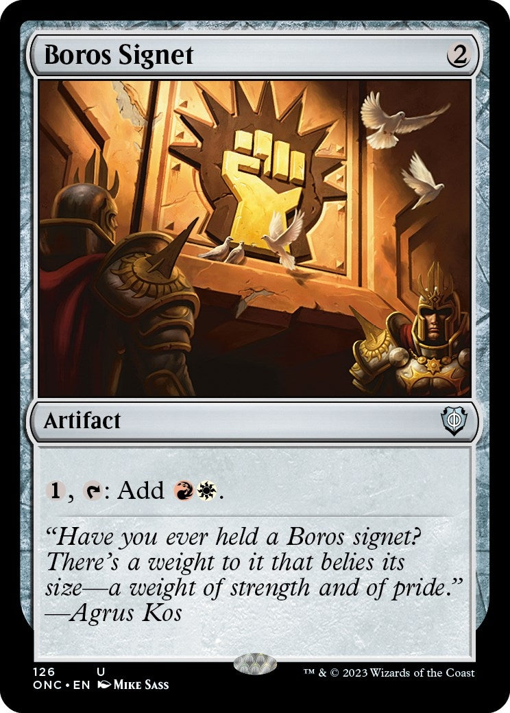 Image for Boros Signet (126) - Magic: The Gathering