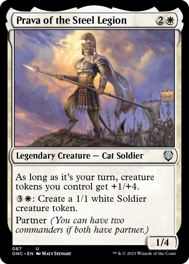 Image for Prava of the Steel Legion (87) - Magic: The Gathering